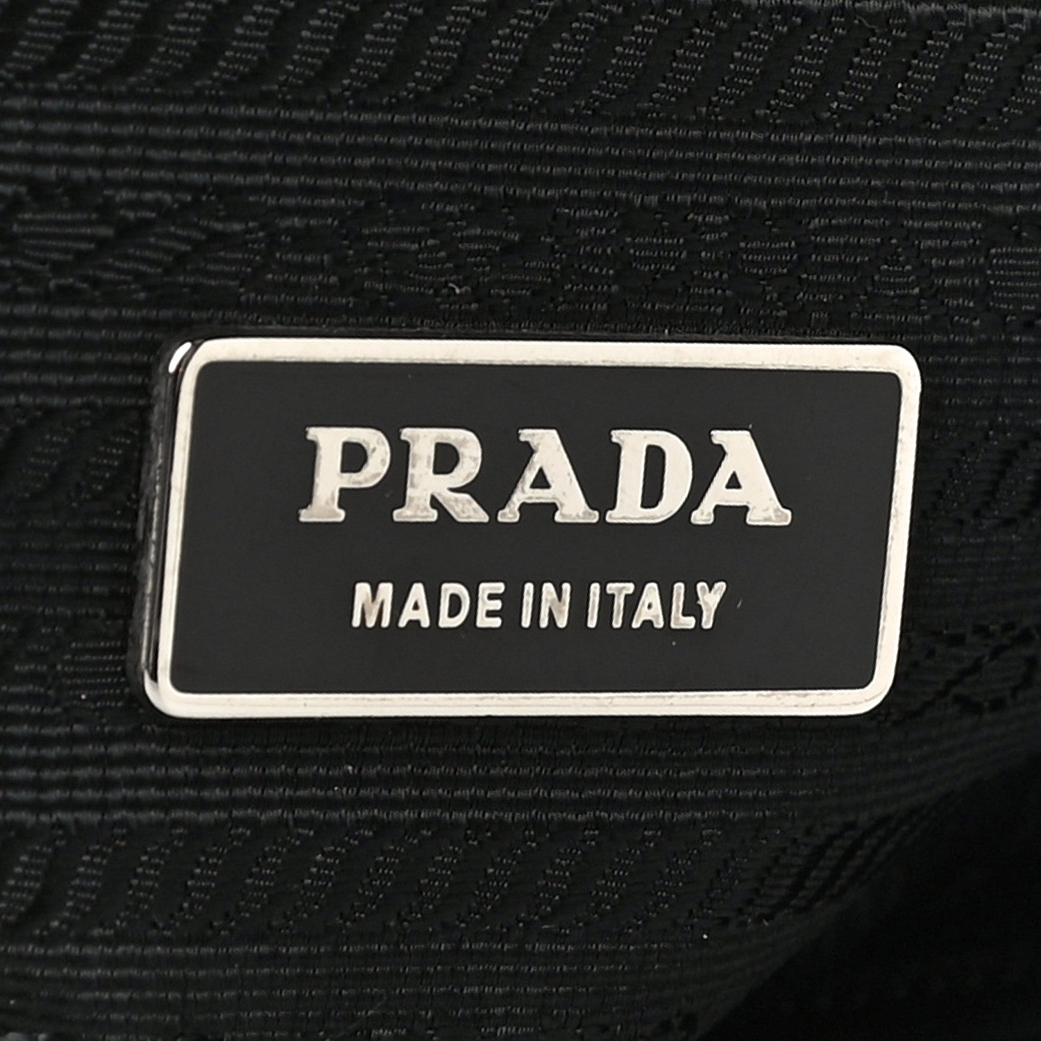 Prada Tessuto Nylon Shoulder Bag Black 5 of 11