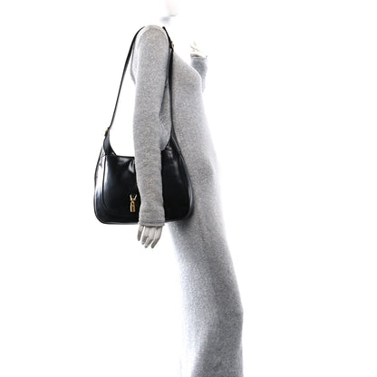 Gucci Boarded Dyana Lux Calfskin Medium Jackie 1961 Hobo Black 2 of 17