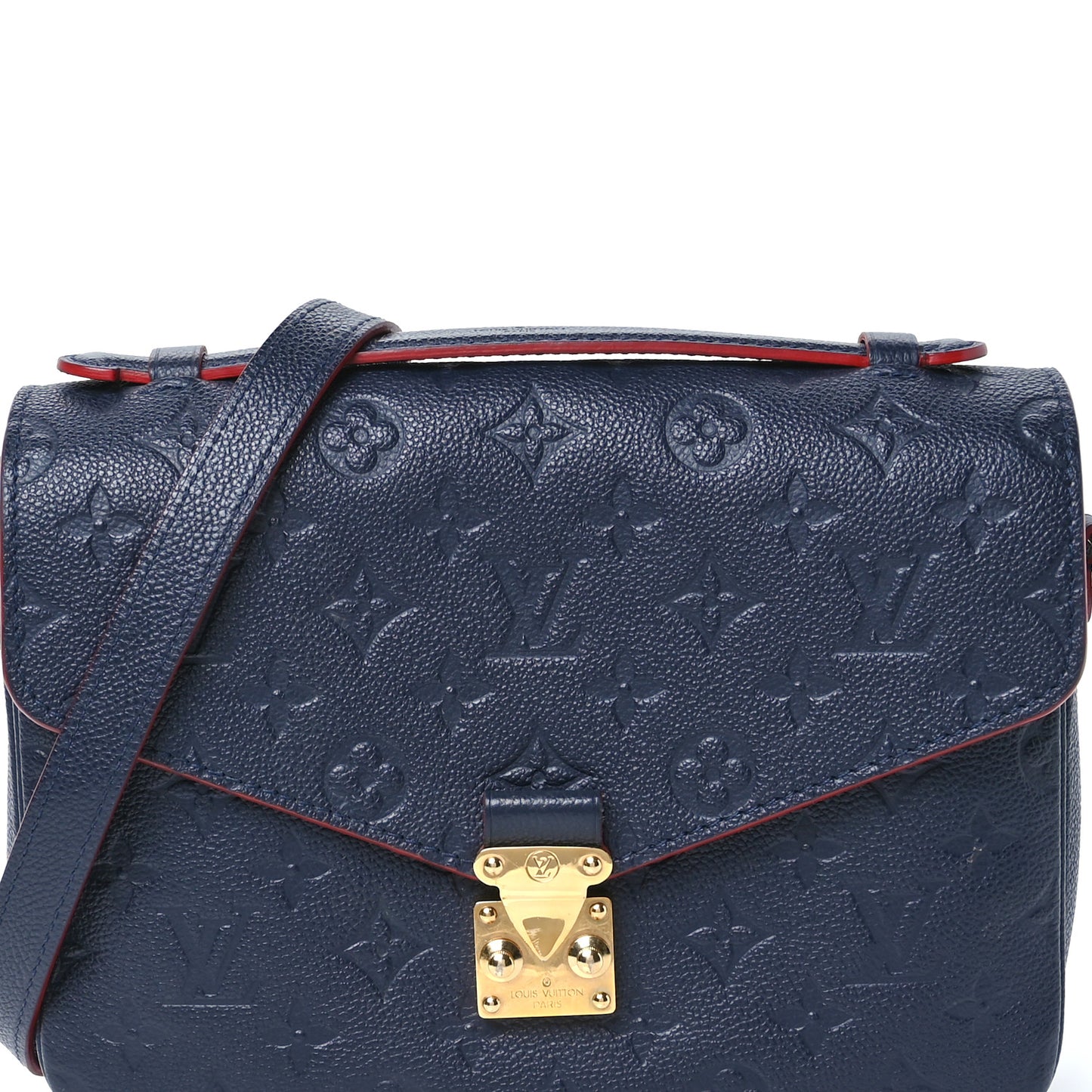 Empreinte Pochette Metis Marine Rouge