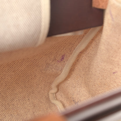 Hermes Toile Vache Calfskin Herbag Cabas Havane 6 of 16