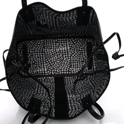MCM Visetos Medium Liz Reversible Shopper Tote Black 5 of 14