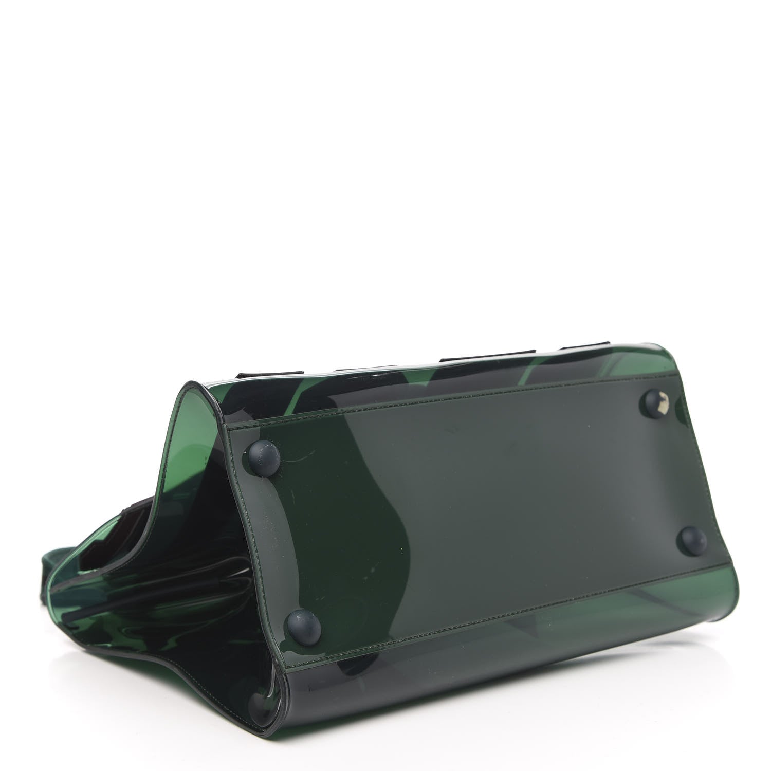 Delvaux PVC The Hero 1829 Brillant Satchel Vert 4 of 9