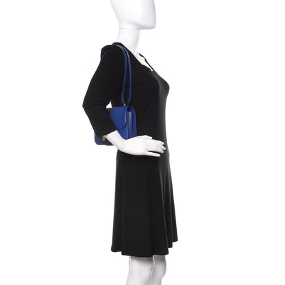 Hermes Tadelakt Constance 18 Bleu Electrique 2 of 12