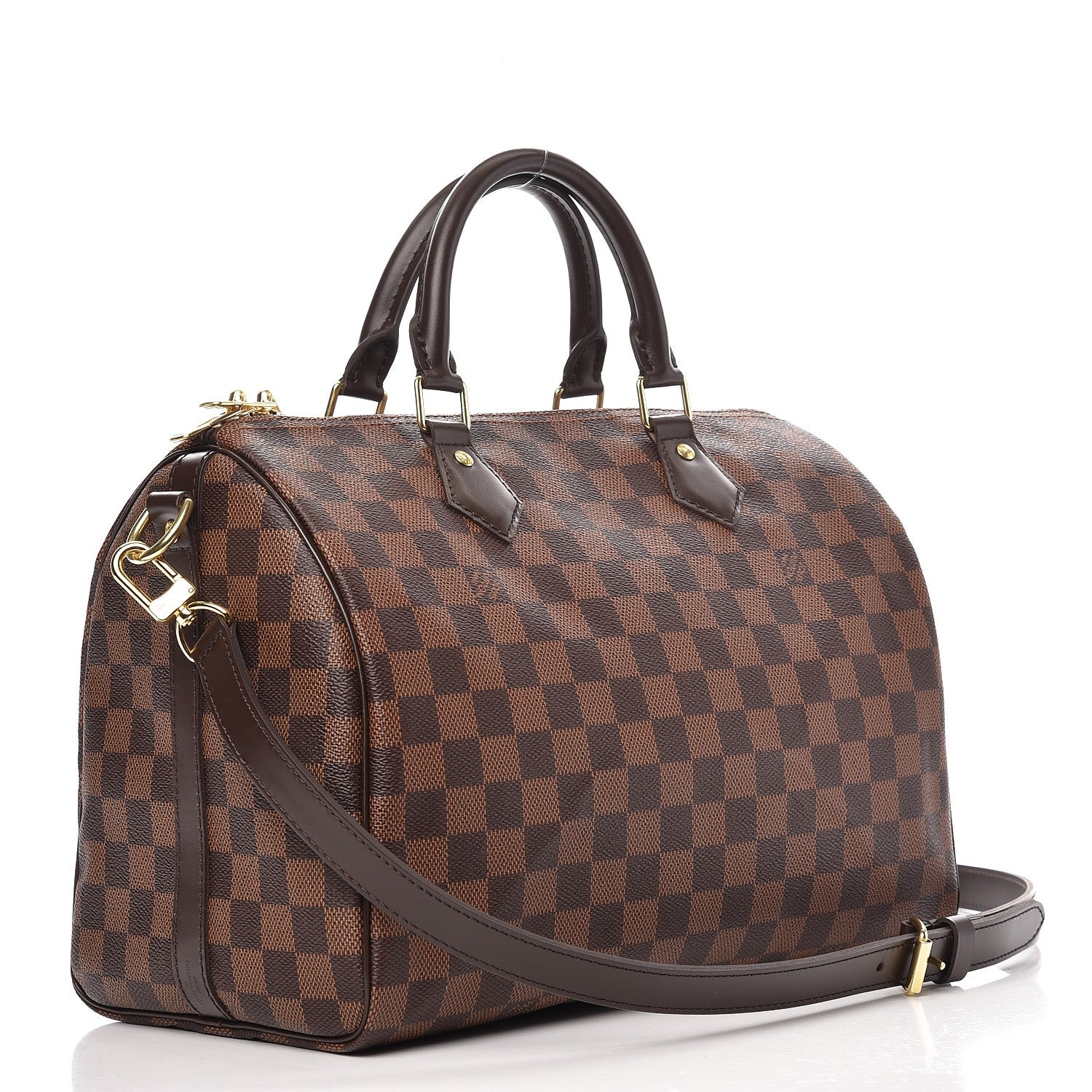 Louis Vuitton Damier Ebene Speedy Bandouliere 30 3 of 8