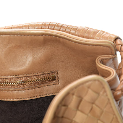 Bottega Veneta Nappa Intrecciato Shoulder Bag Camel 14 of 19