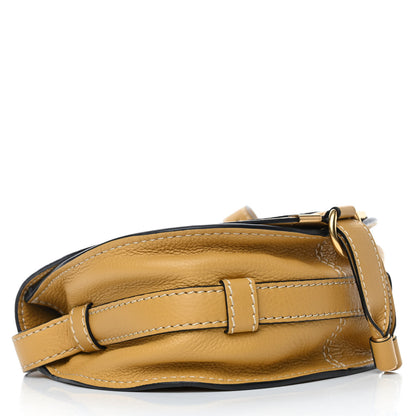 Chloe Calfskin Mini Marcie Round Crossbody Bag Dusty Yellow 3 of 5