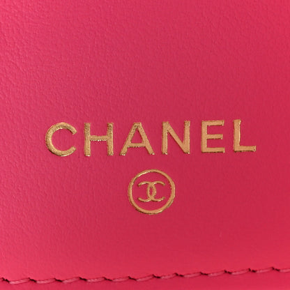 Chanel Caviar Quilted Medium Flap Wallet Pink 6 of 9