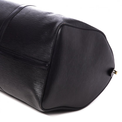 Louis Vuitton Epi Keepall 55 Black 4 of 10