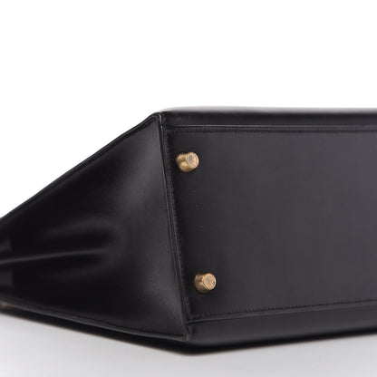 Hermes Box Kelly Sellier 32 Black 6 of 13