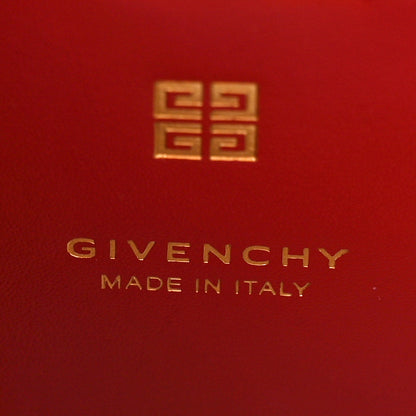 Givenchy Box Calfskin Small 4G Cube Chain Shoulder Bag Dark Red 6 of 10