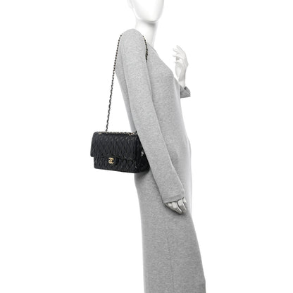 Chanel Patent Quilted Medium Double Flap Black 2 of 14