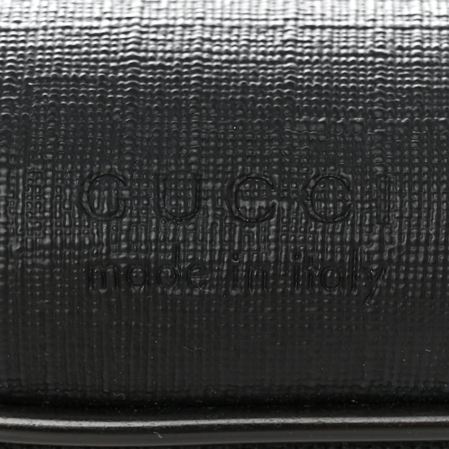 GG Supreme Monogram Belt Bag Black