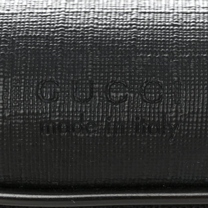 Gucci GG Supreme Monogram Belt Bag Black 7 of 12