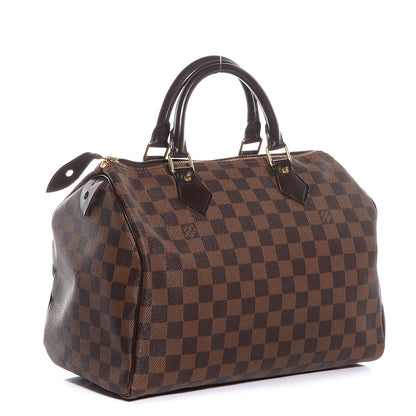 Louis Vuitton Damier Ebene Speedy 30 3 of 7