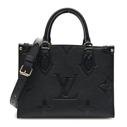 Louis Vuitton Empreinte Monogram Giant Onthego PM Black 1 of 9