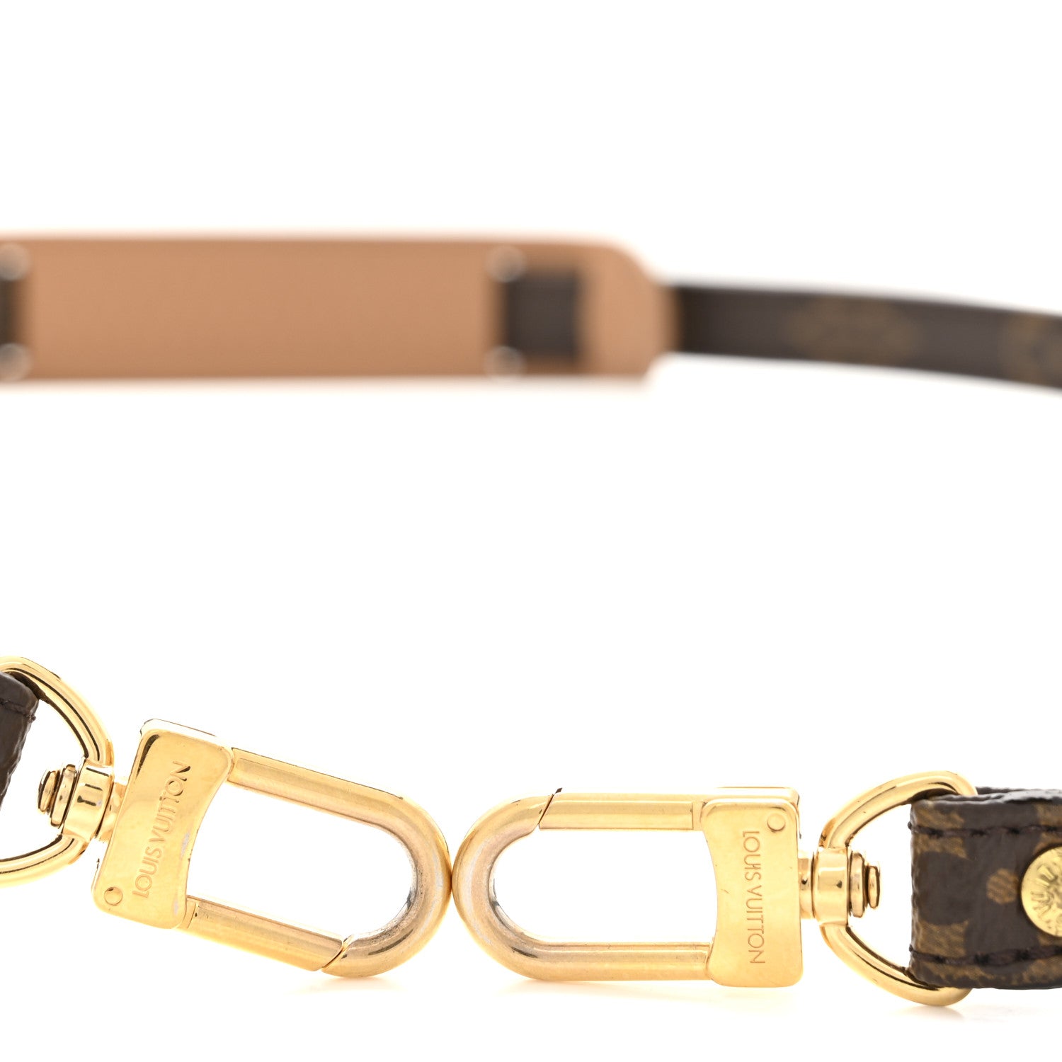 Louis Vuitton Monogram 16mm Adjustable Shoulder Strap 3 of 3