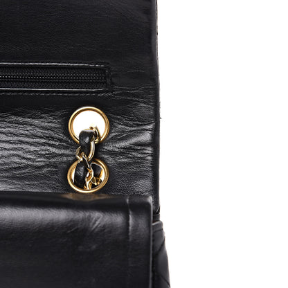 Chanel Lambskin Quilted Small Double Flap Black 15 of 21