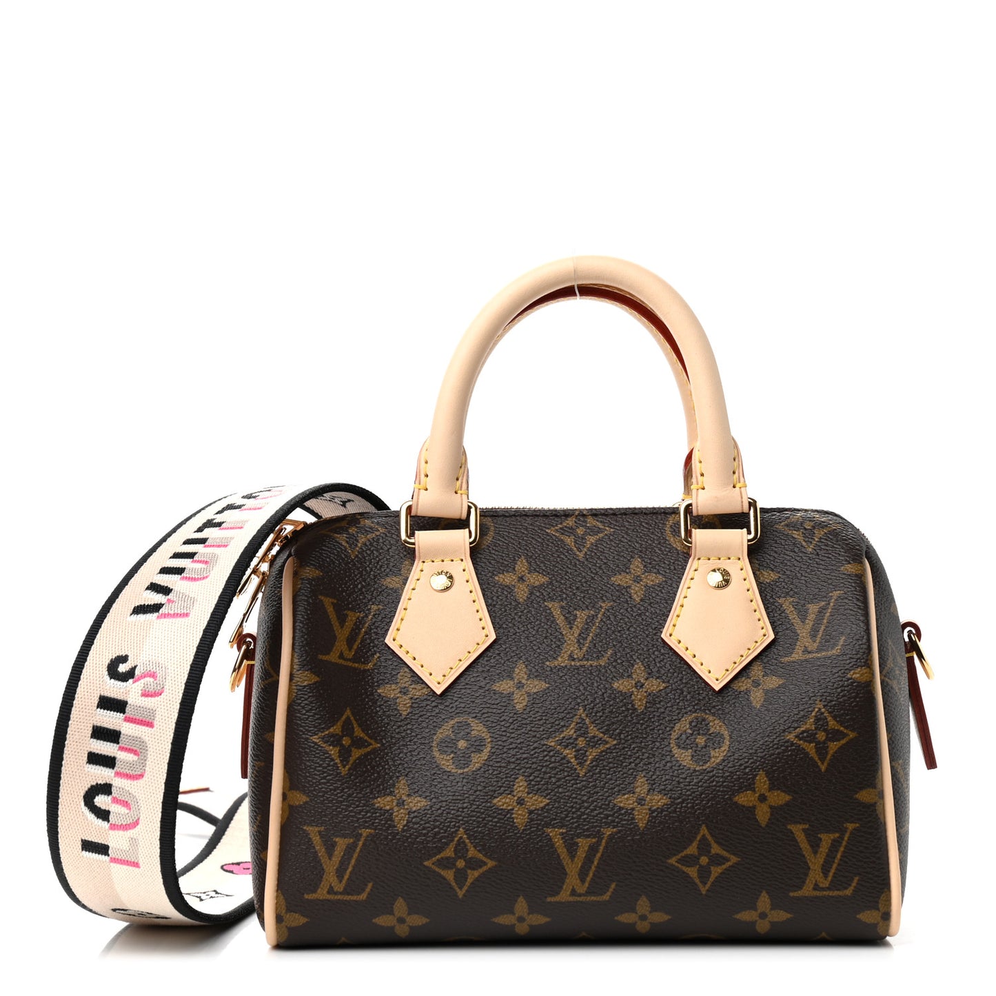 Monogram Speedy Bandouliere 20 Black