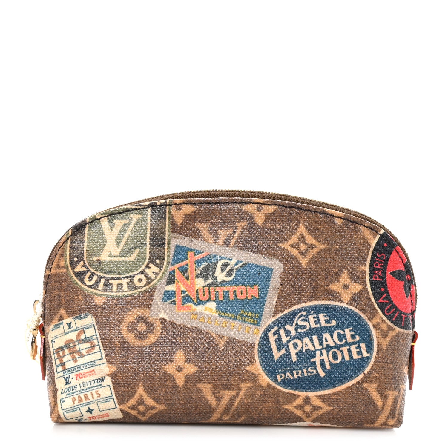 Louis Vuitton Monogram Flight Mode Cosmetic Pouch 1 of 10