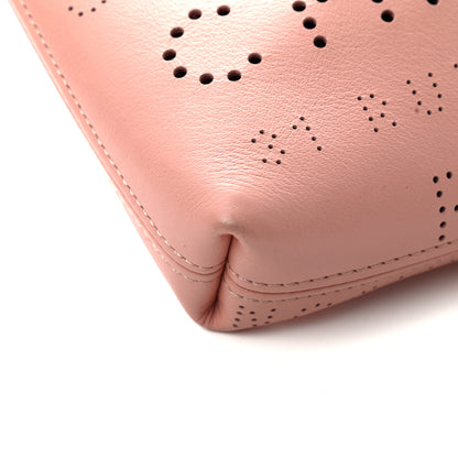 Chanel Calfskin Eyelets Clutch Pink 11 of 13