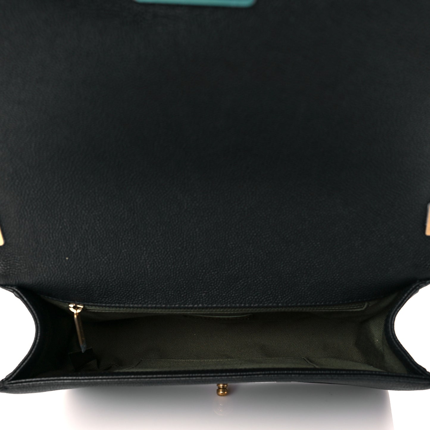 Calfskin Quilted New Medium Boy Flap Black