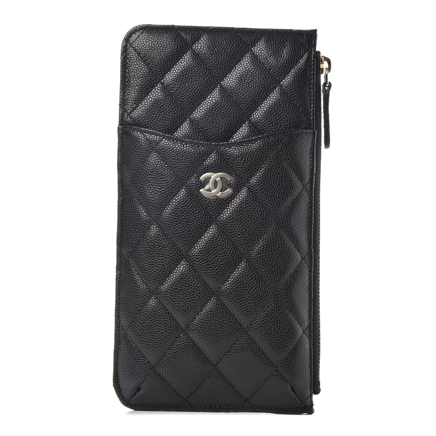 Chanel Caviar Quilted Classic iPhone Pouch Black 1 of 8