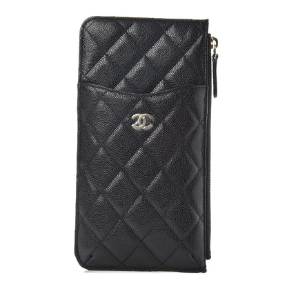 Chanel Caviar Quilted Classic iPhone Pouch Black 1 of 8