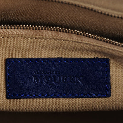 Alexander McQueen Smooth Calfskin Small Legend Satchel Blue 6 of 6