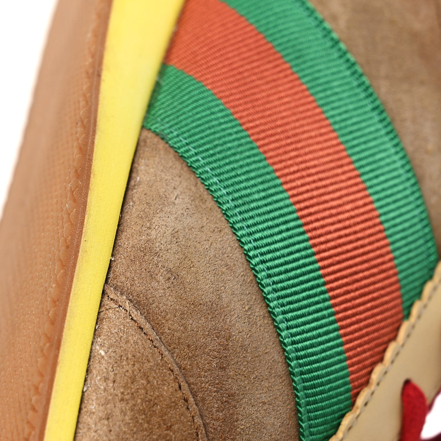 Suede Web Mens Rocket Sneakers 9 Nocciola Burro