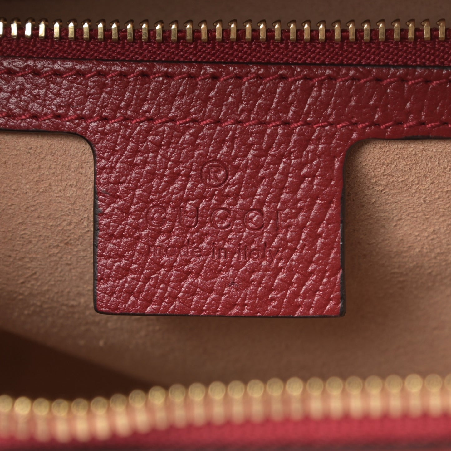 GG Supreme Monogram Flora Web Small Ophidia Top Handle Shoulder Bag Hibiscus Red