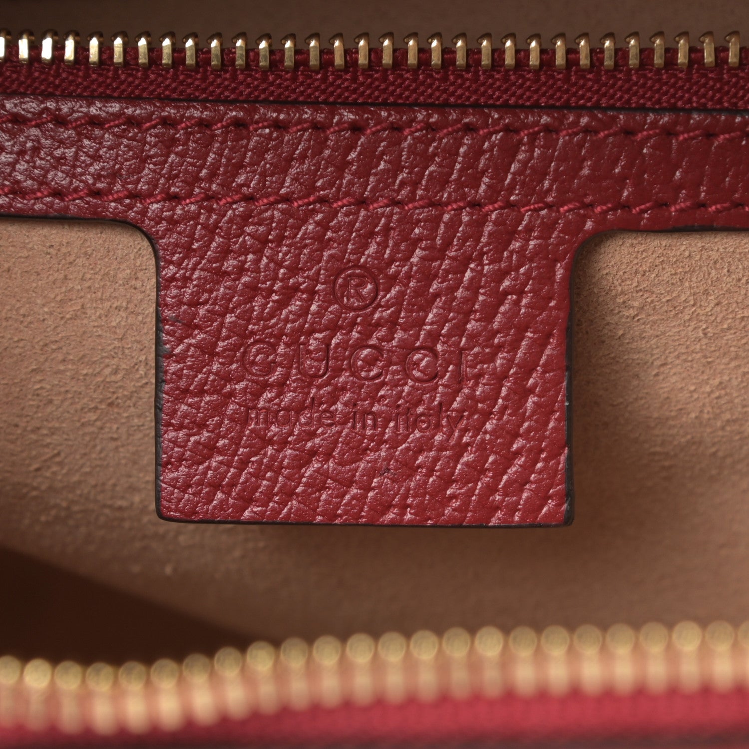 Gucci GG Supreme Monogram Flora Web Small Ophidia Top Handle Shoulder Bag Hibiscus Red 6 of 11