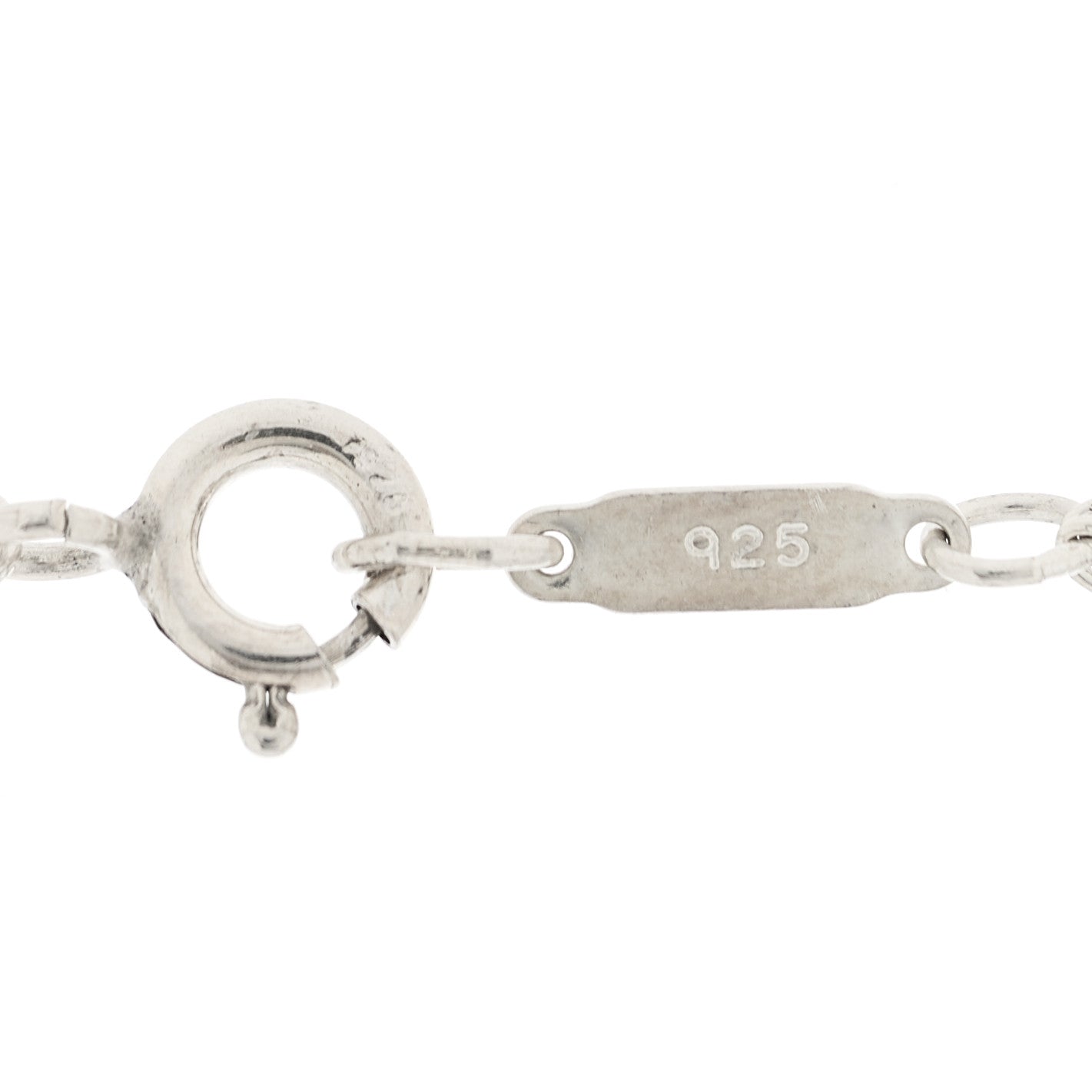 Tiffany Sterling Silver Infinity Pendant Necklace 5 of 5