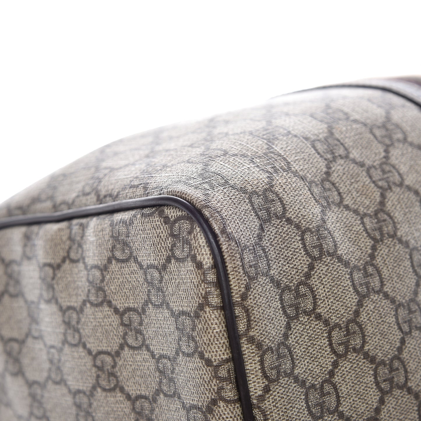 GG Plus Monogram Web Medium Joy Boston Dark Brown