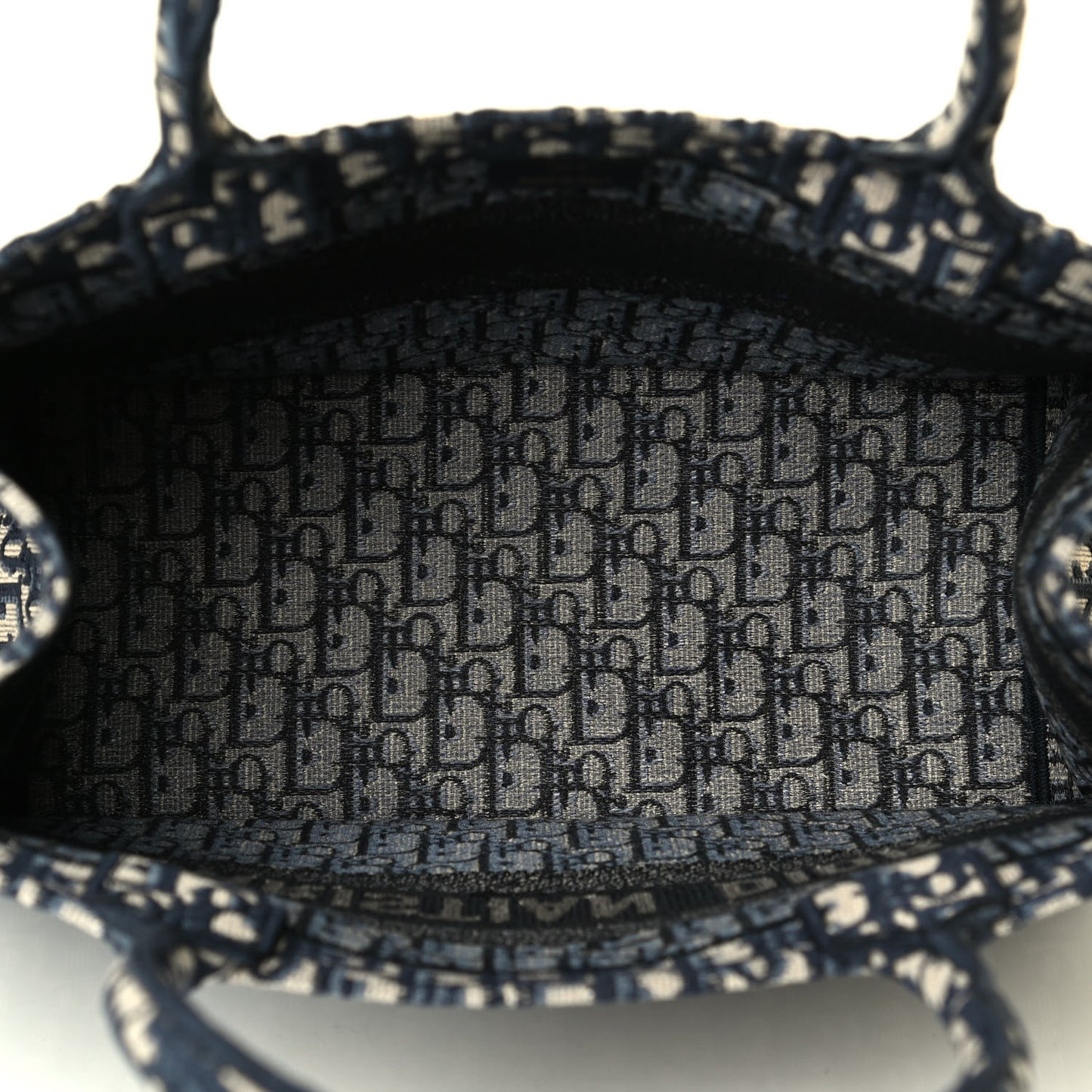 Oblique Medium Book Tote Blue Multicolor