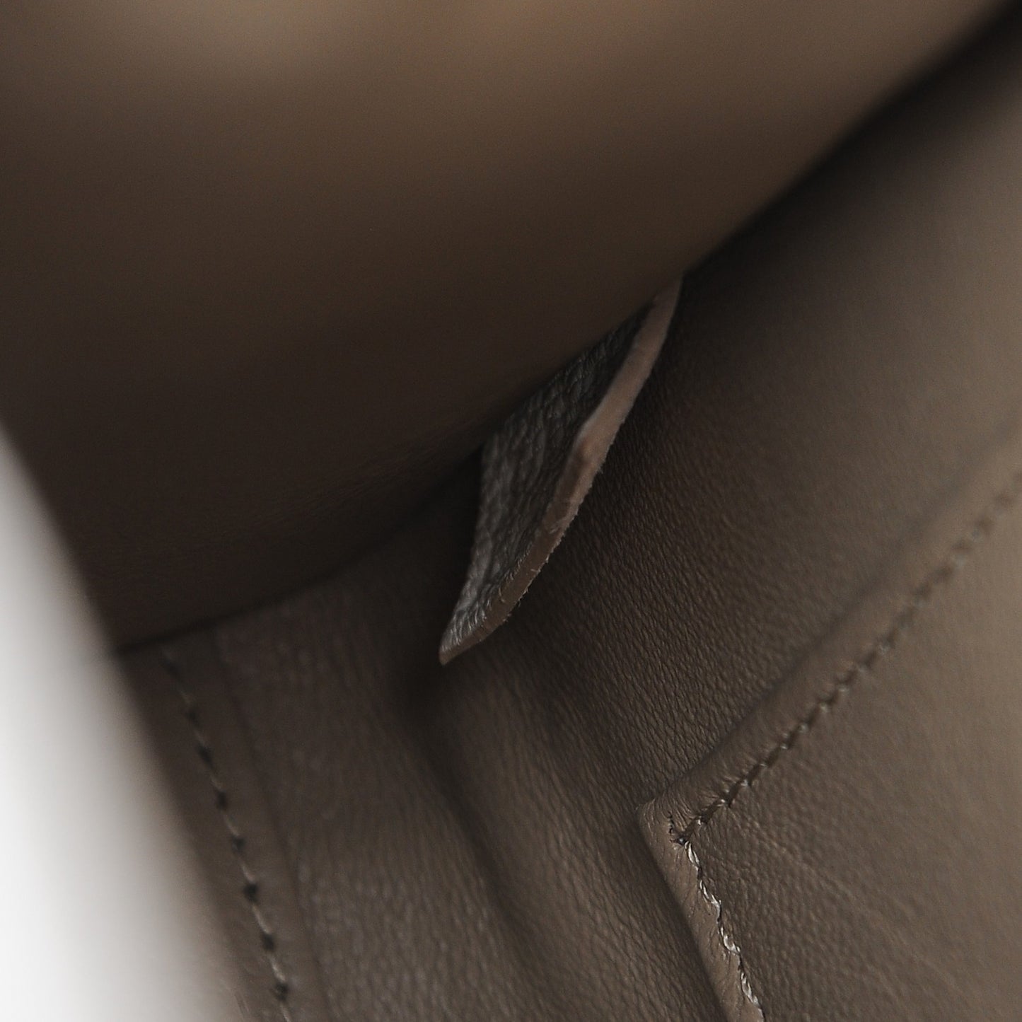 Goatskin Nano Luggage White