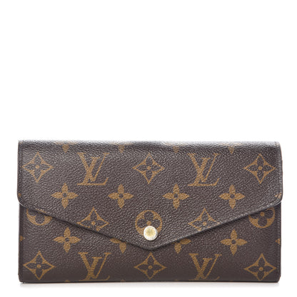 Louis Vuitton Monogram Sarah Wallet NM 1 of 13
