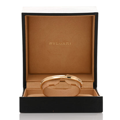 Bulgari 18K Yellow Gold Narrow B.Zero1 Bangle Bracelet S 5 of 5
