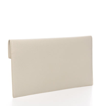 Saint Laurent Grain De Poudre Uptown Pouch Crema Soft 2 of 6