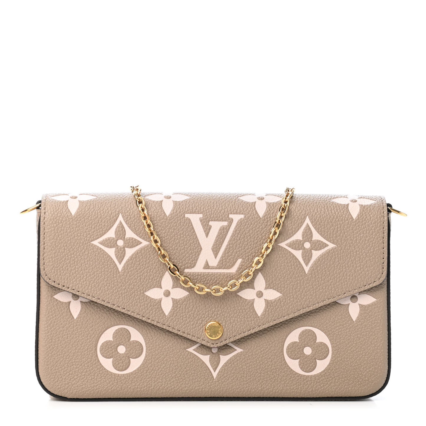 Empreinte Monogram Giant Felicie Pochette Tourterelle Creme