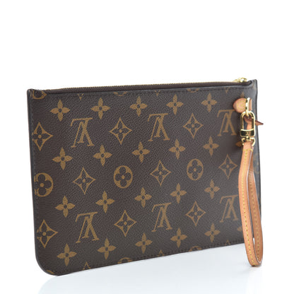 Louis Vuitton Monogram Neverfull MM GM Pochette 3 of 8