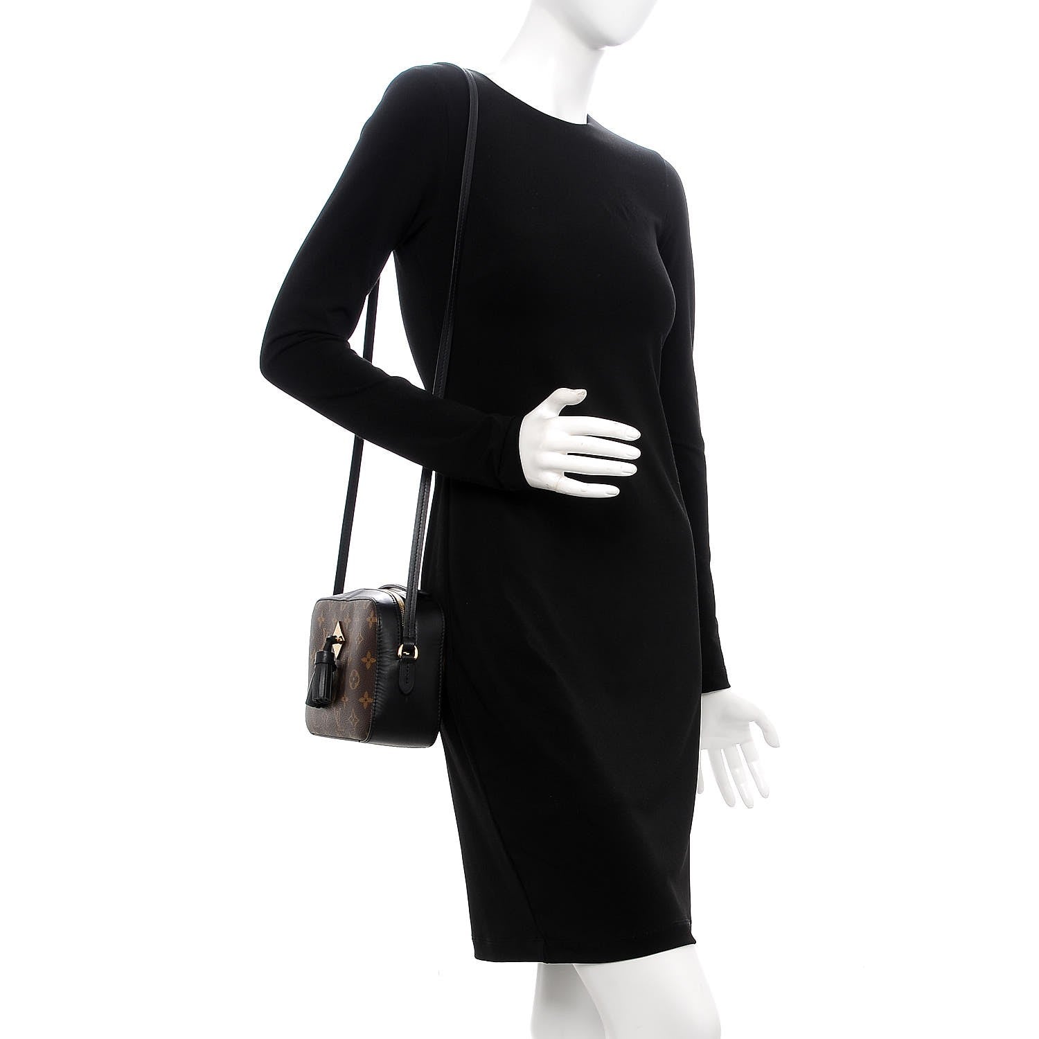 Louis Vuitton Monogram Saintonge Black 2 of 8