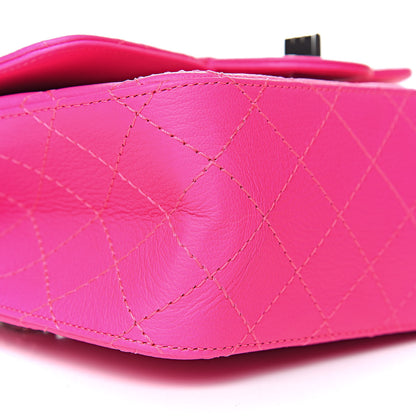 Chanel Goatskin Quilted 2.55 Reissue Mini Flap Fluorescent Pink 9 of 12