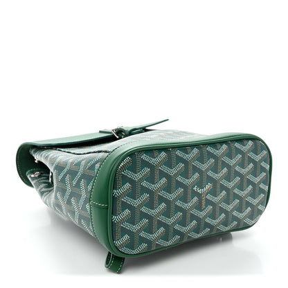 Goyard Goyardine Calfskin Mini Alpin Backpack Green 4 of 10