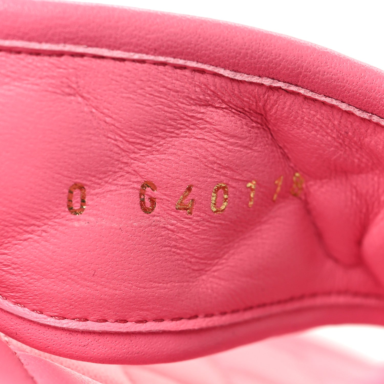 Chanel Lambskin Tweed CC Thong Sandals 37.5 Pink 6 of 8