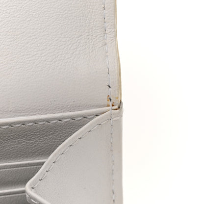 Christian Dior Patent Ultimate Rendez-Vous Chain Wallet White 8 of 12
