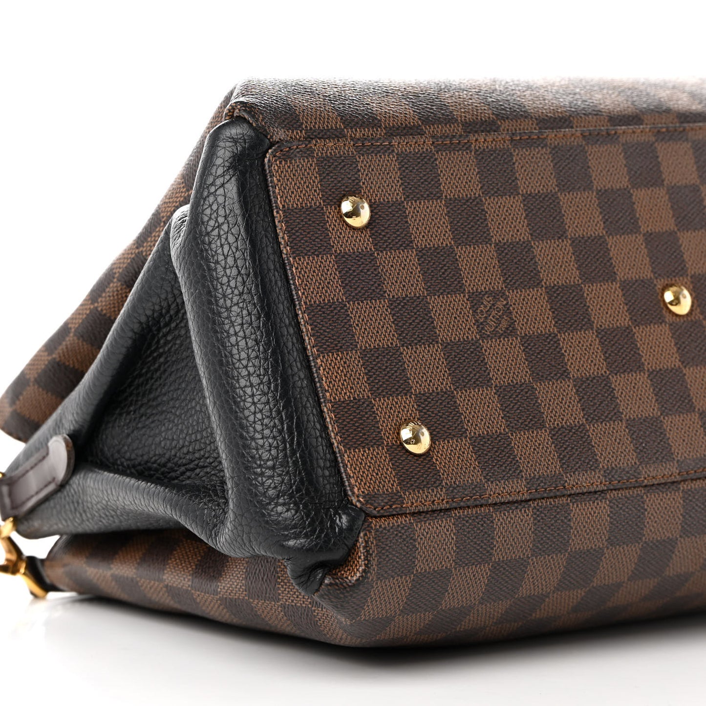 Cuir Taurillon Damier Ebene Normandy Black