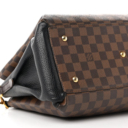 Louis Vuitton Cuir Taurillon Damier Ebene Normandy Black 12 of 25