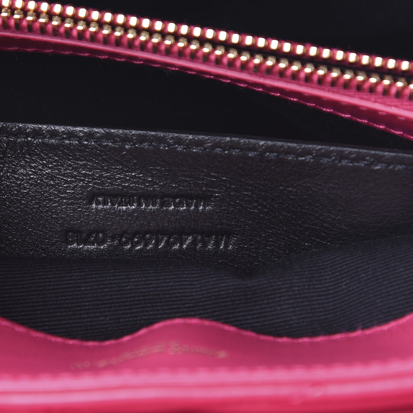 Calfskin Y Quilted Monogram Small Loulou Chain Satchel Fresh Fuchsia