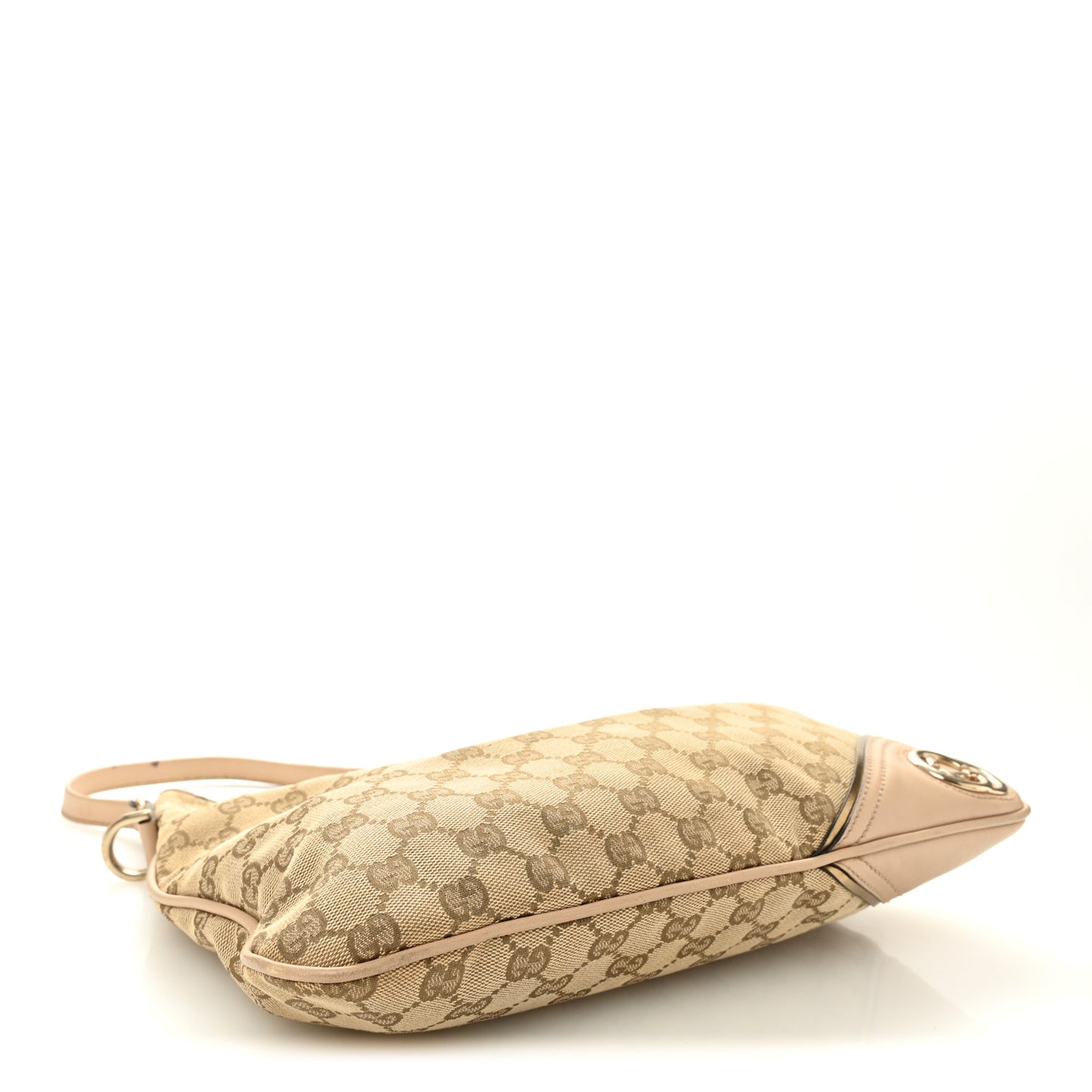 Monogram Medium New Britt Hobo Beige