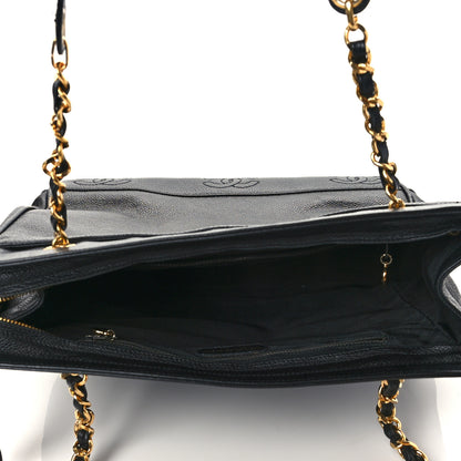 Chanel Caviar CC Shoulder Bag Black 4 of 8